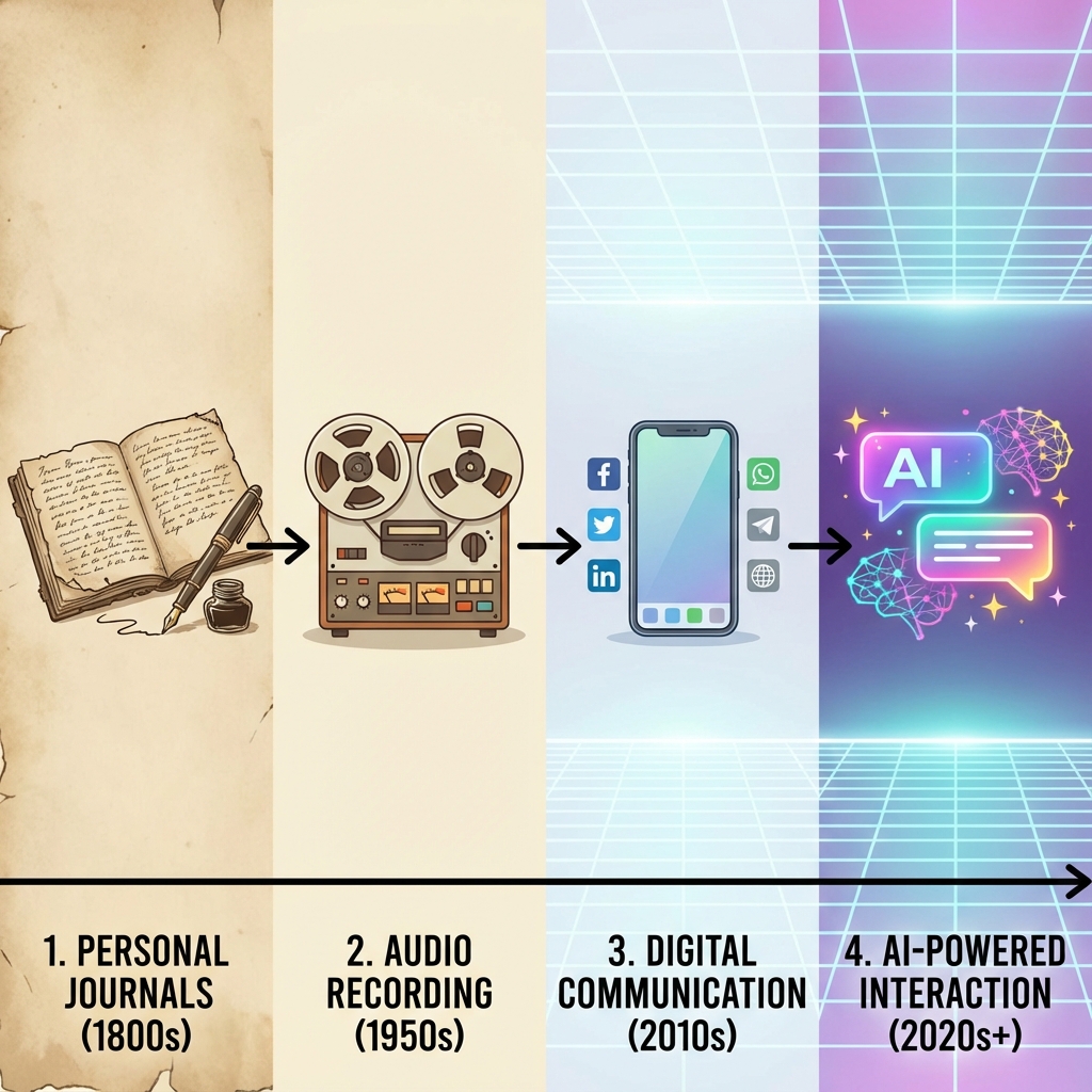 Evolution of family storytelling methods