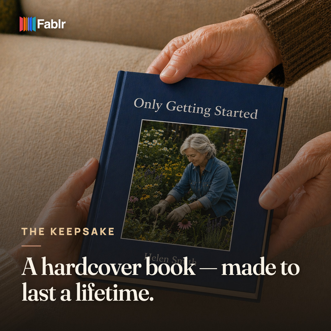 Fablr social creative titled The keepsake