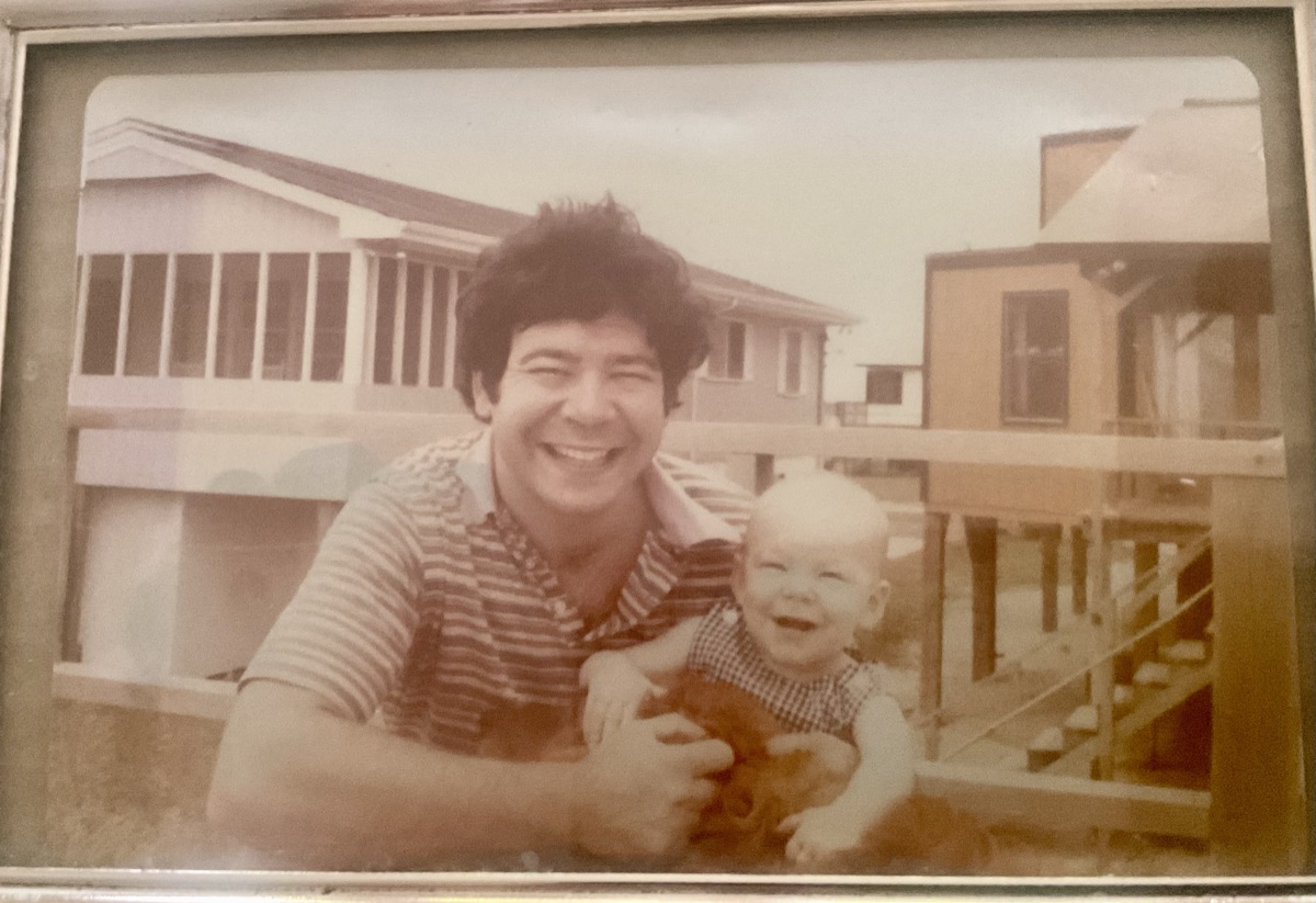Jim with his dad