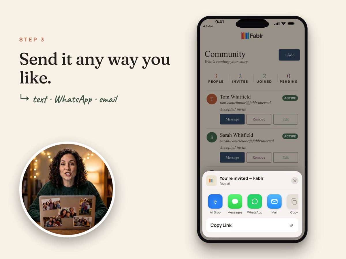 Invite a contributor